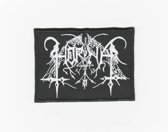 Horna Embroidered Patch Black Metal Finnish Astral Threads | Etsy