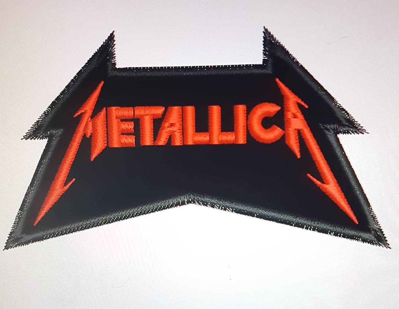 Metallica Embroidered Patch Heavy Metal Sew On Logo Astral Etsy 日本