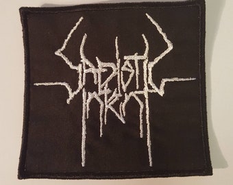 Sadistic Intent Embroidered Patch Sew On Black Thrash Death Etsy