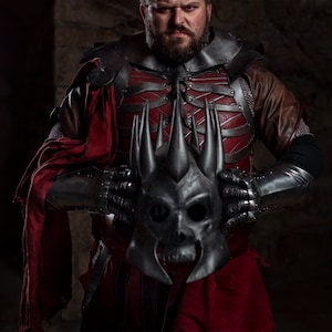 Eredin of the Wild Hunt LEATHER COSPLAY image 1