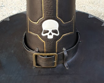 Witch Hunter CHAPEAU EN CUIR VERMINTIDE [Fabriqué sur commande]