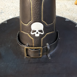 Witch Hunter LEATHER HAT VERMINTIDE Made on Order image 1