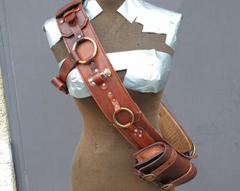 Mercenary Armor - LEATHER BELT