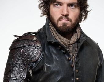 Athos MUSKETEERS LEATHER SHOULDER (single) [Made on Order]