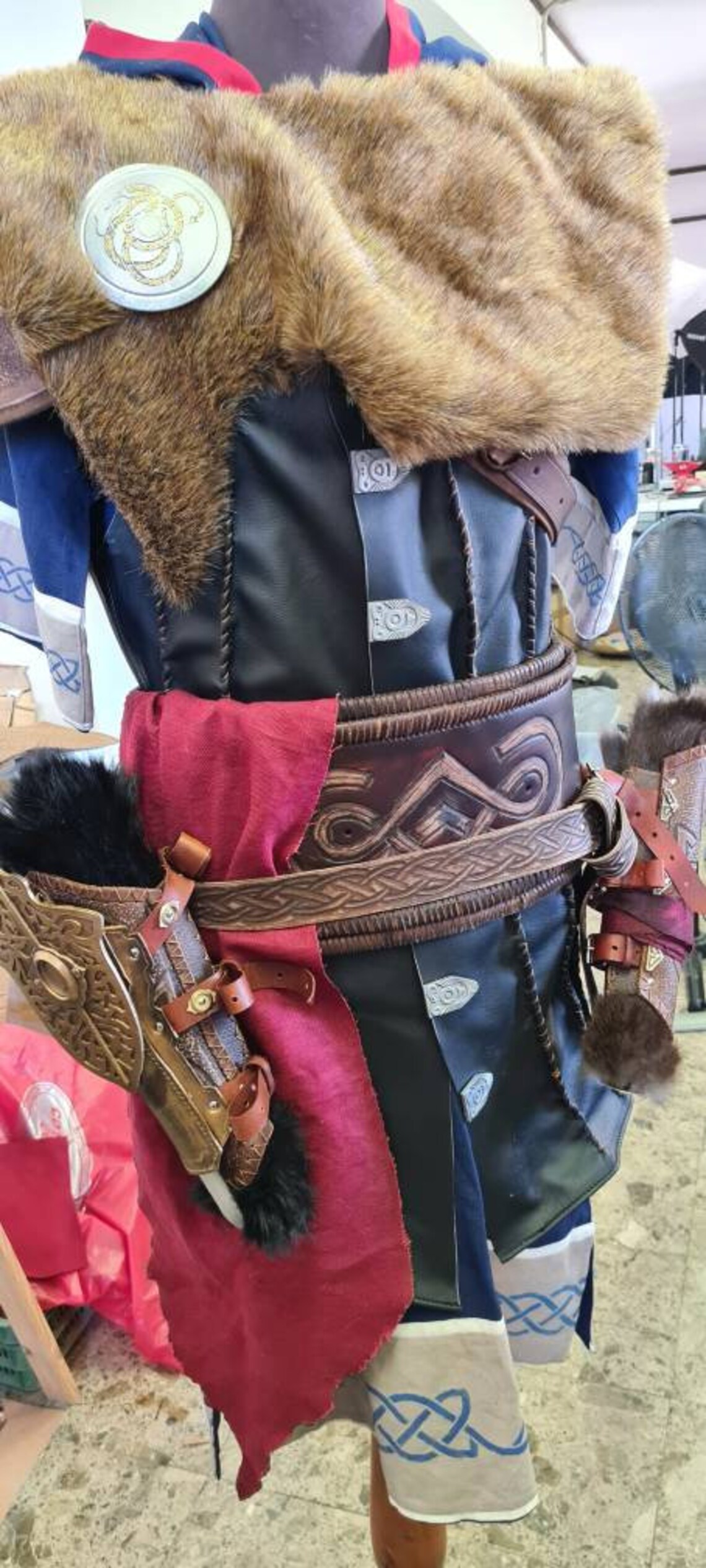 VALHALLA LEATHER ARMOR Inspired Complete Set Etsy