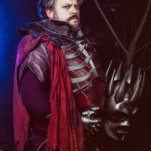 Eredin of the Wild Hunt LEATHER COSPLAY image 3