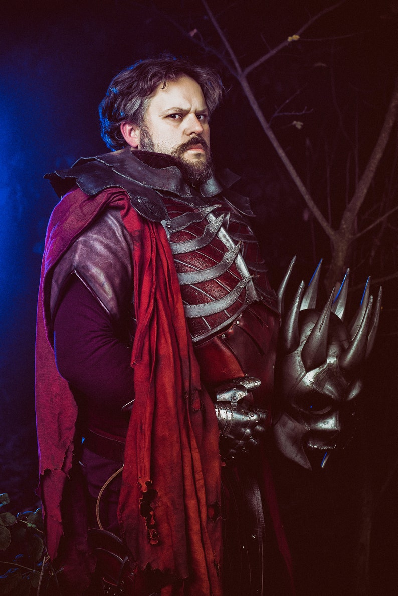 Eredin of the Wild Hunt LEATHER COSPLAY image 3