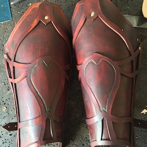 Viking LEATHER ARMOR v2 COMPLETE Set Reenactment Larp made on order image 8