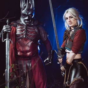 Eredin of the Wild Hunt LEATHER COSPLAY image 9