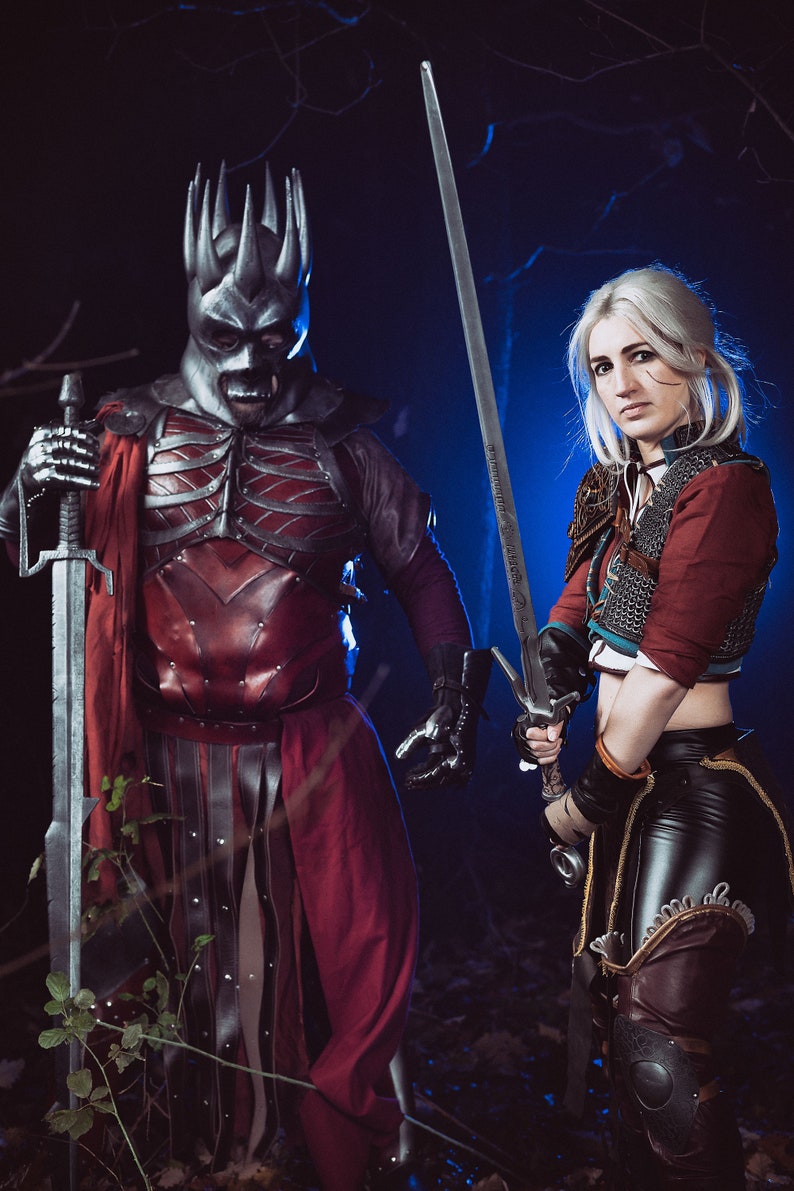 Eredin of the Wild Hunt LEATHER COSPLAY image 9