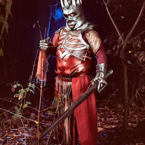 Eredin of the Wild Hunt LEATHER COSPLAY image 5