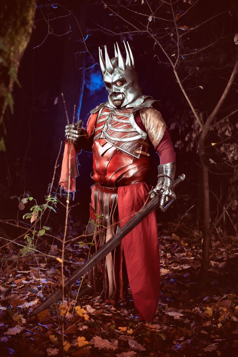 Eredin of the Wild Hunt LEATHER COSPLAY image 5