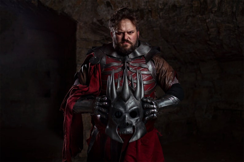 Eredin of the Wild Hunt LEATHER COSPLAY image 1