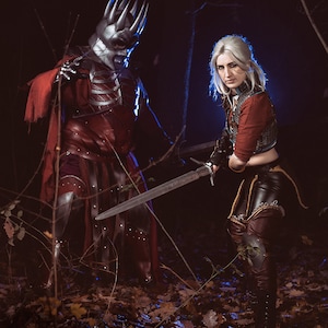 Eredin of the Wild Hunt LEATHER COSPLAY image 10