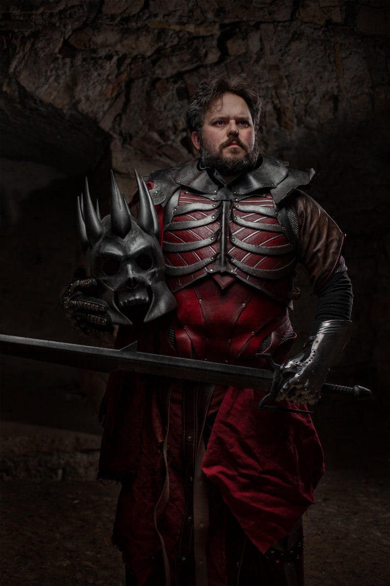 Eredin of the Wild Hunt LEATHER COSPLAY image 2