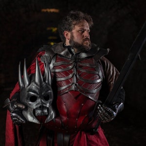 Eredin of the Wild Hunt LEATHER COSPLAY image 4