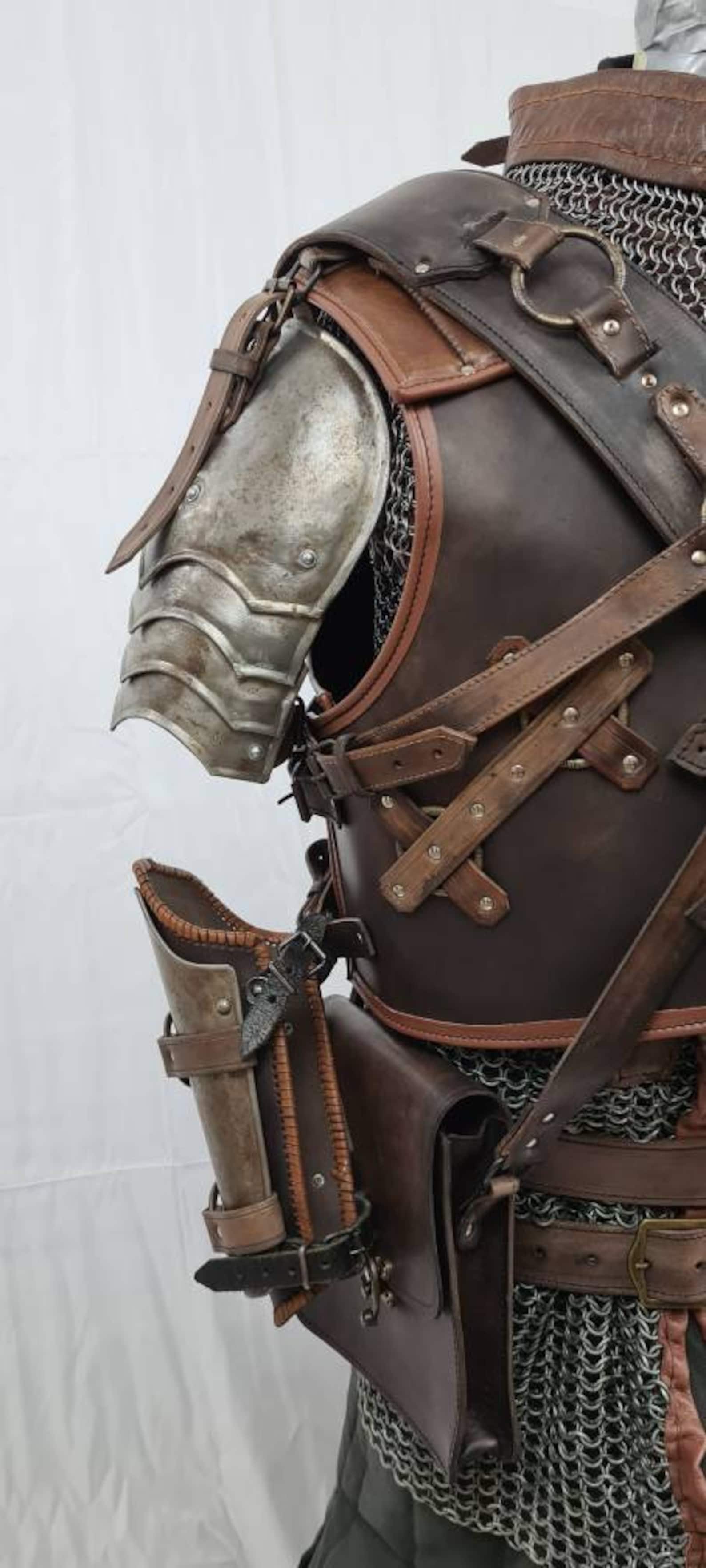 Armure De Grand Maitre Armure légendaire dours grand maître LEATHER ARMOR DELUXE | Etsy