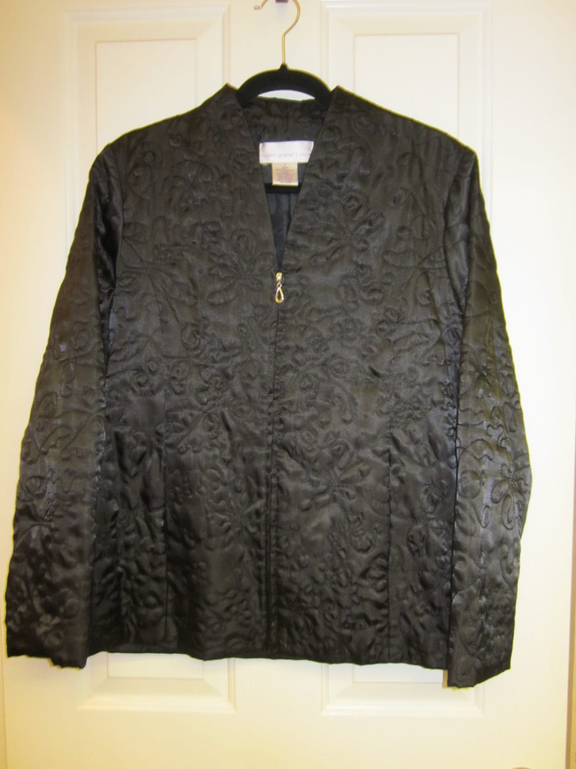 susan graver quilted jacket
