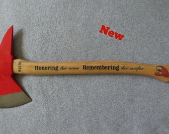 NEW **Design** Commemorative 9/11  Firefighter Axe