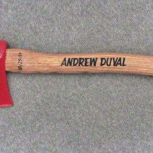 Personalized Firefighter Axe image 3