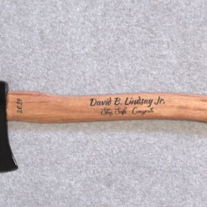 Personalized Firefighter Axe image 2