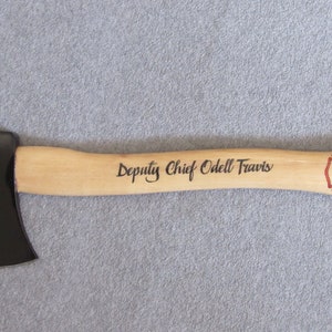 Personalized Firefighter Axe image 6
