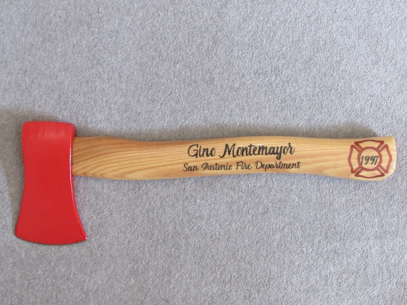 Personalized Firefighter Axe image 5