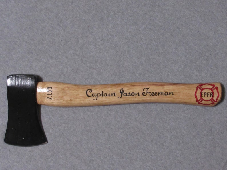 Personalized Firefighter Axe image 8