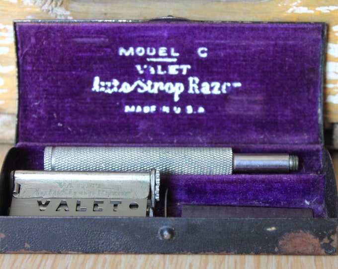 Vintage Valet Auto Strop Razor Model C in Original Box - Etsy