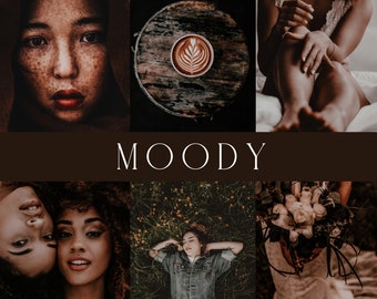 Moody Presets/Desktop and Mobile Lightroom Presets