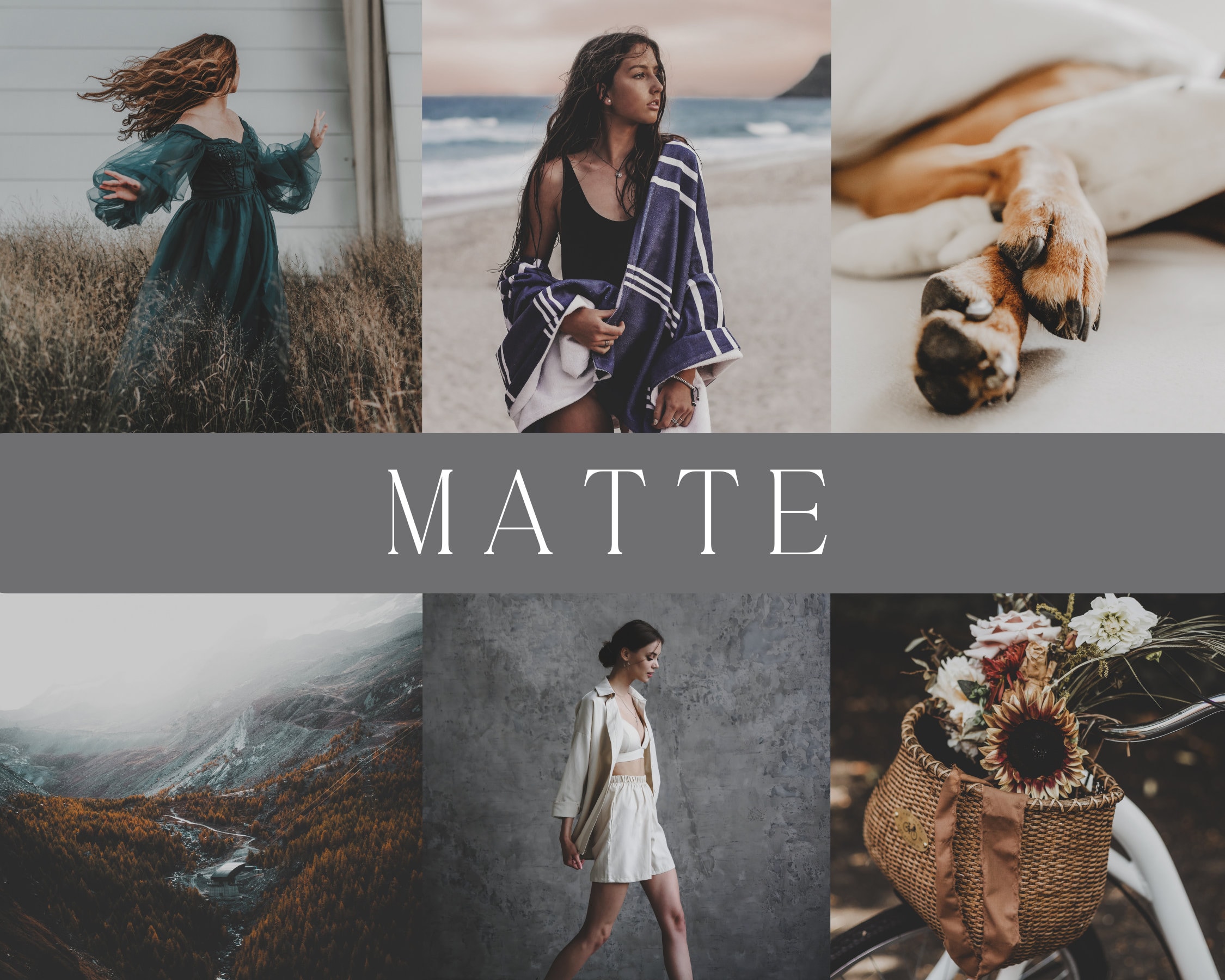 Matte Presets/Desktop und Mobile Lightroom Presets