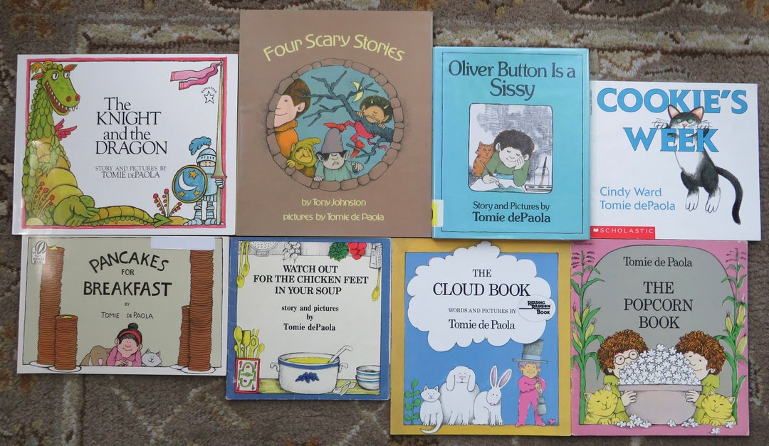 8 Tomie Depaola Books Pancakes for Breakfast the Knight and Etsy