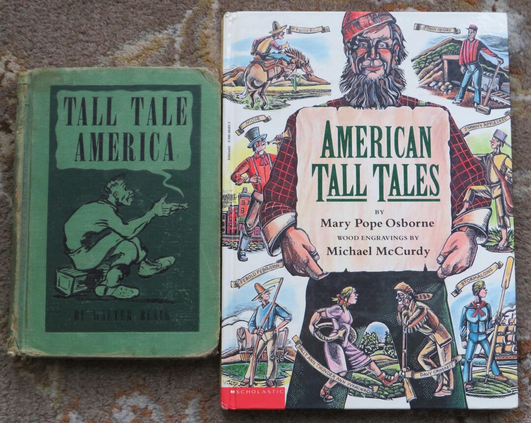 Tall Tale America by Walter Blair AND American Tall Tales by Mary Pope ...