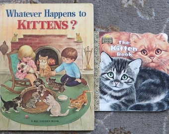 Whatever Happens to Kittens? AND The Kitten Book shape book
