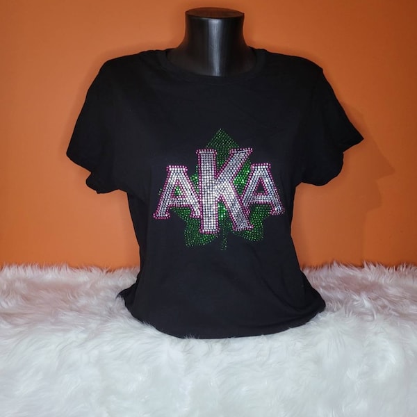 AKA Ivy Bling, Rhinestone Tees, Ivy, Gifts, 1908, AKA