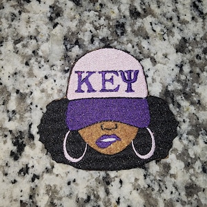 Pretty Girl Hat, KEY, Patches, Gift Ideas, DIY, Kappa Epsilon Psi