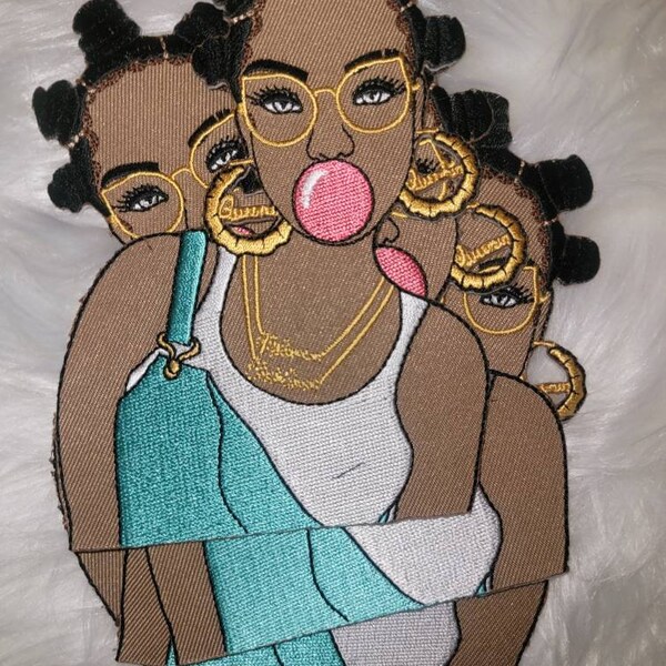 Knot Today Patch, Embroidery, Patches, Black Girl Magic, Patches, DIY, Camo Jackets, Jean Jackets