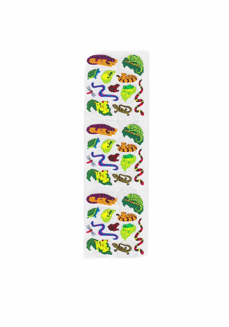 Sandylion Lizards Frogs Snakes Stickers Strip KK341