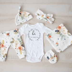 etsy going home outfit girl