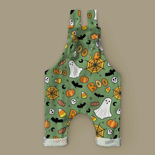 Baby Boy Halloween // Baby Girl Halloween // Retro Ghost and Etsy