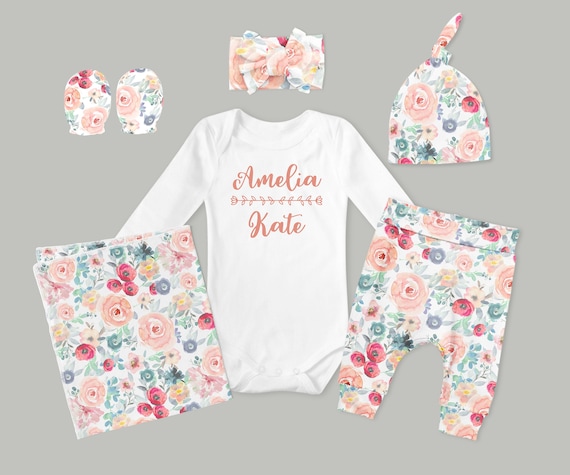 Baby girl coming home outfit spring shop