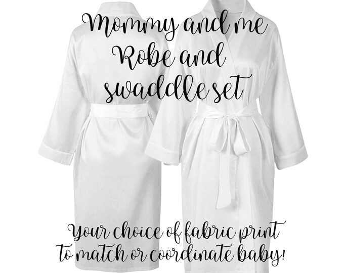 Maternity Robe// Delivery Robe// Postpartum Robe// Nursing Robe// Mommy