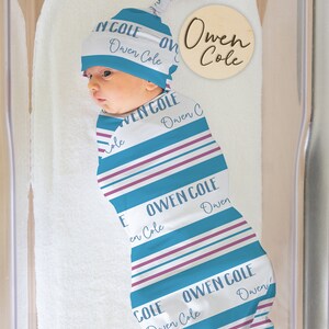 Aangepaste naam Swaddle // Baby Name Swaddle // Baby Name Blanket // Baby Boy Swaddle Gepersonaliseerd // Gepersonaliseerde Swaddle // Coming Home Outfit