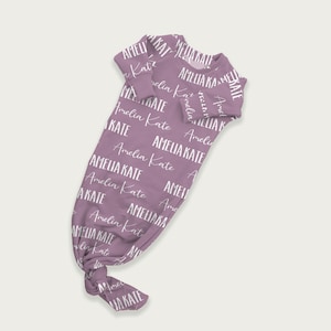 Custom Name Swaddle // Baby Girl Name Swaddle // Name Blanket // Baby Swaddle Personalized // Personalized Swaddle // Coming Home Outfit