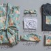 Baby Girl Coming Home Outfit // Mom Robe // Partner Pocket Tee // Dad Shirt // Sage Earthtone Floral  // Personalized Bodysuit, Headband 