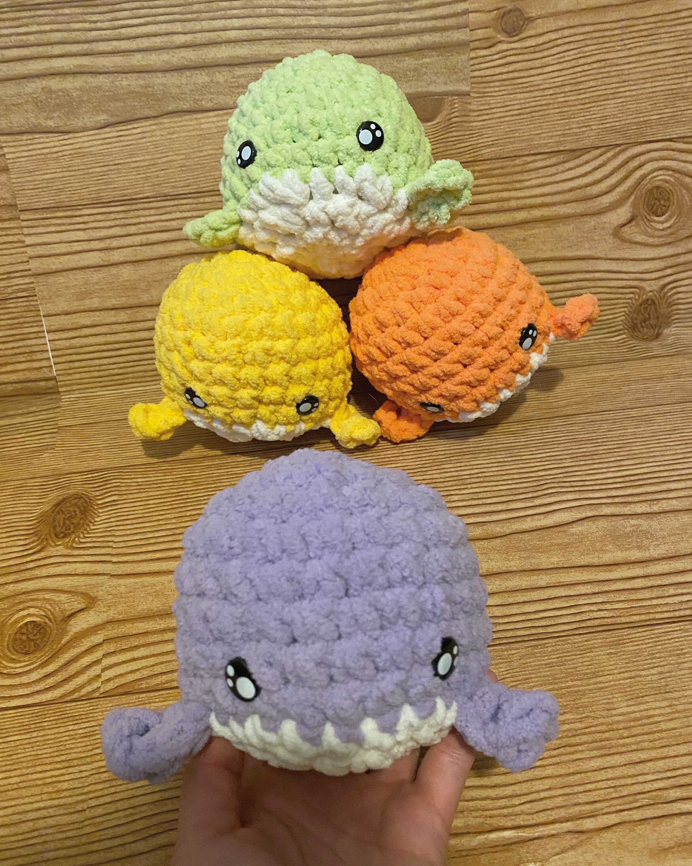 whale stuffie