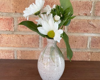 Bottle necked bud vase