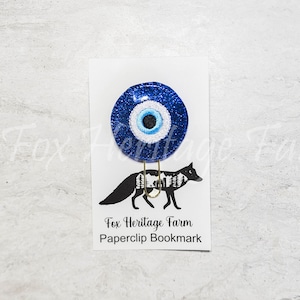 Evil Eye Clip, Bookmark, Paperclip