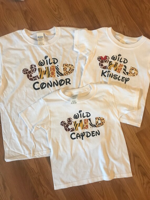 leopard print disney shirt