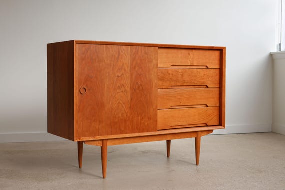 FINN - Handmade Mid Century Modern Inspired Sideboard Console - Etsy